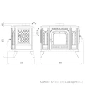 Schemat pieca KAWMET Kawmet  P7 Cooktop PB Eco