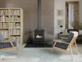 Piec kominkowy KAWMET P3 (7,4 kW) Eco aranżacja