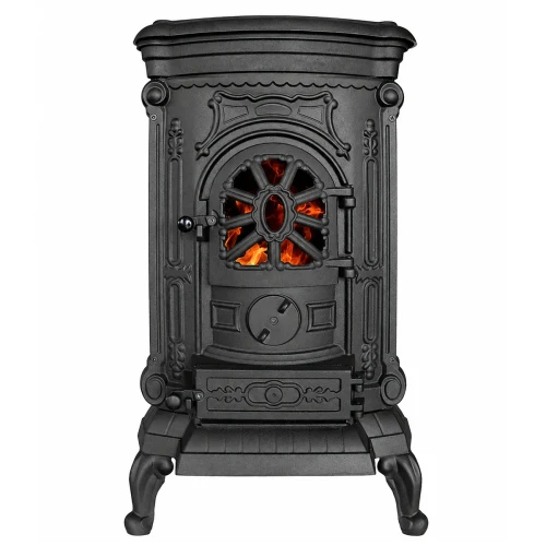 Żeliwny piec koza KAWMET P9 (8 kW) Eco z płytą grzewczą