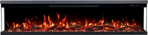 Kominek elektryczny trójstronny Emotion Flame UNITY 107