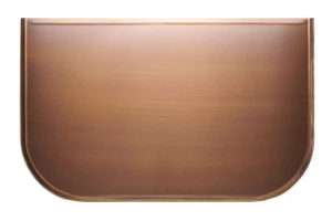 Blacha przed kominek z mosiądzu, PATYNA, 60x100 - ArtFuego B-1506-3-PA