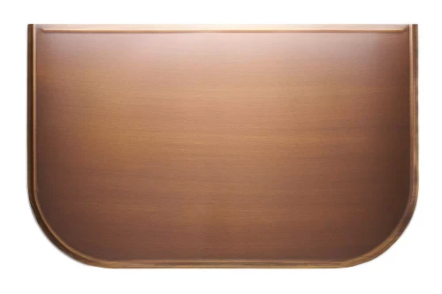Blacha przed kominek z mosiądzu, PATYNA, 60x100 - ArtFuego B-1506-3-PA