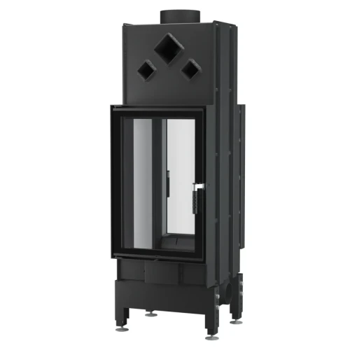 Wkład kominkowy dwustronny Unico DRAGON 8 XXL DUO Standard jasna ceramika Refrabox