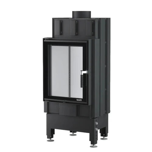Wkład kominkowy Unico DRAGON 8 SLIM Standard jasna ceramika