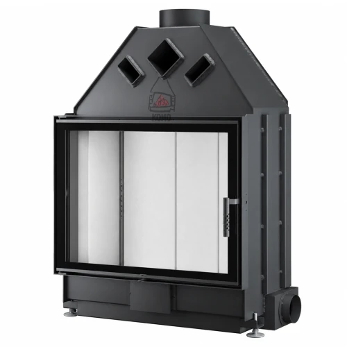 Wkład kominkowy Unico DRAGON 6 XXL PORTAL Standard jasna ceramika
