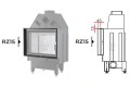 Schemat blendy zagłębiającej Unico RZ15 do wkładu frontowego DRAGON