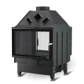 Wkład kominkowy dwustronny Unico DRAGON 4 DUO Standard ciemna ceramika