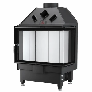 Wkład kominkowy Unico DRAGON 4B XL Standard narożny prawy
