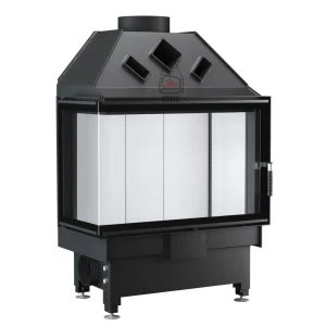 Wkład kominkowy Unico DRAGON 4B XL SLIM Standard narożny lewy