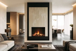 Wkład elektryczny DIMPLEX e-MatriX 800/500 I Optimyst RGB | przyłącze do wody z sieci