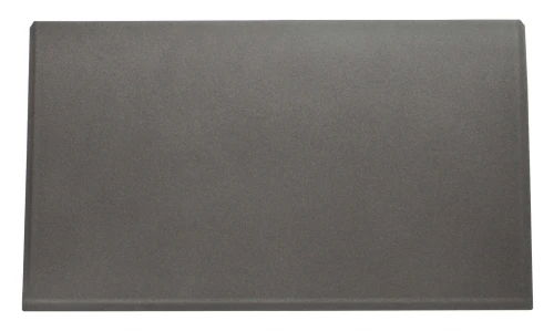Blacha przed kominek ze stali, szara, 60x100 - ArtFuego B-3504-3-SZ-K