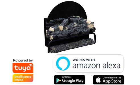 Kominek elektryczny AFLAMO SPARK - aplikacja mobilna