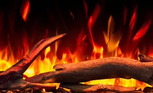 Kominek elektryczny AFLAMO MILOS - trójwymiarowa jakość płomienia