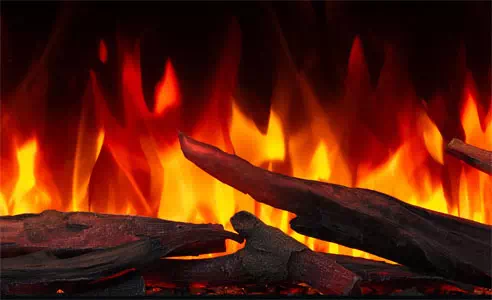 Kominek elektryczny AFLAMO ROYAL 3D - trójwymiarowa jakość płomienia