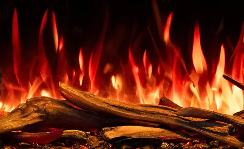 Kominek elektryczny AFLAMO SUPERB 3D - trójwymiarowa jakość płomienia