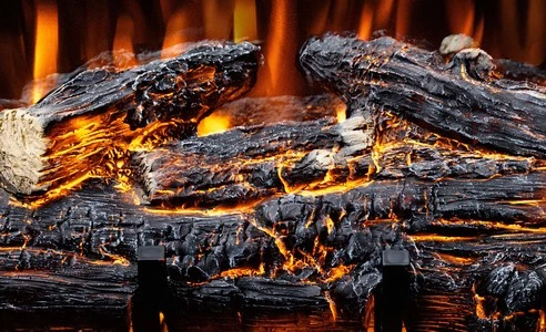 Kominek elektryczny AFLAMO SPARK - imponujące palenisko