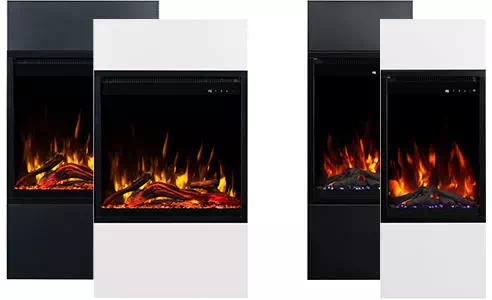 Kominek elektryczny AFLAMO MILOS - wiele wariantów