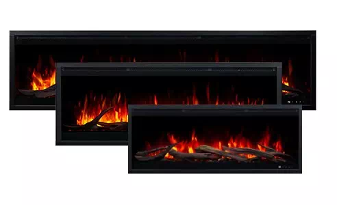 Kominek elektryczny AFLAMO ROYAL 3D - wiele wariantów