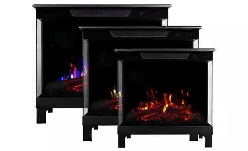 Kominek elektryczny AFLAMO TOWER - wiele wariantów