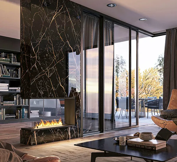 Biokominek automatyczny trójstronny Infire Etronic Basic U 1000