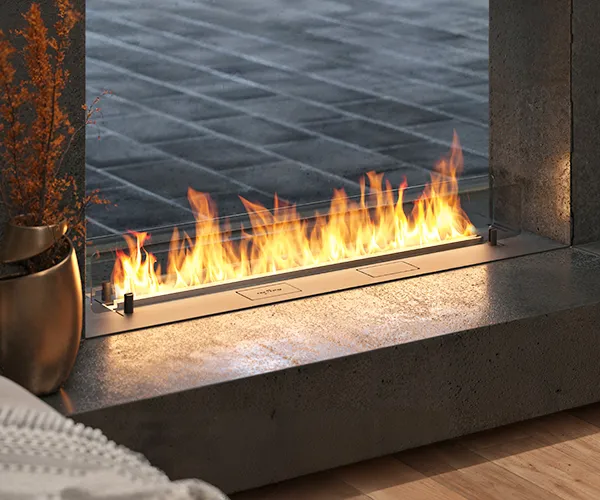 INFIRE BURNER ETRONIC 800 BASIC - biokominek stworzony do zabudowy