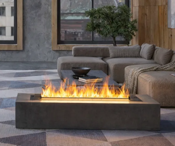 INFIRE BURNER ETRONIC 1200 BASIC - biopalnik do zabudowy