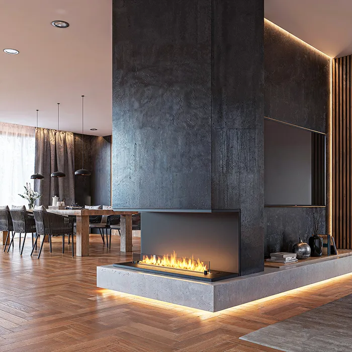 Biokominek automatyczny trójstronny Infire Etronic C 1200