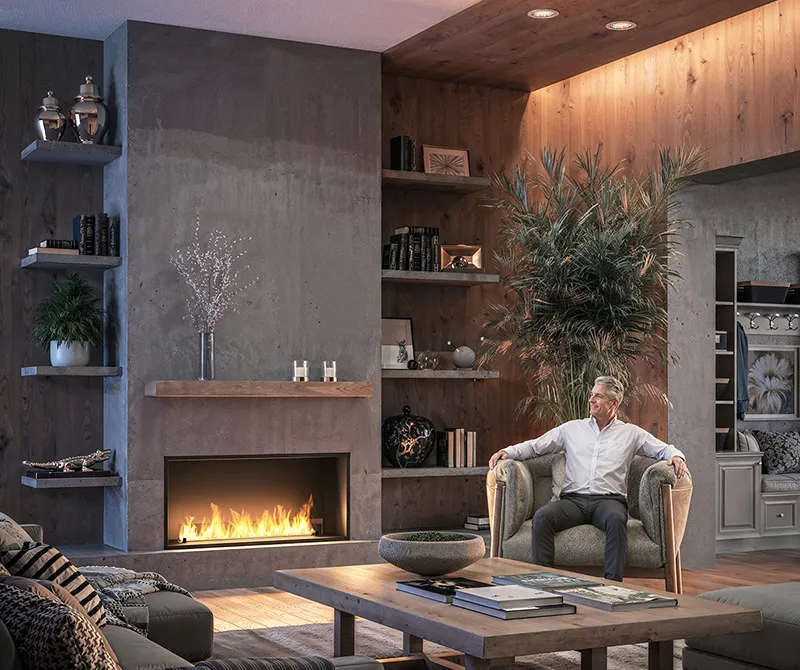 Biokominek automatyczny Infire Etronic Inside 1200