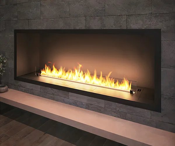 INFIRE ETRONIC INSIDE 1500 - biokominek automatyczny do zabudowy w ścianie