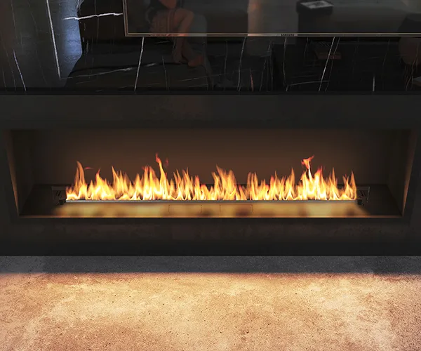 INFIRE ETRONIC INSIDE 2000 - biokominek automatyczny do zabudowy w ścianie