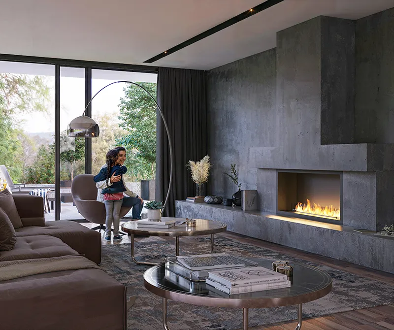 Biokominek automatyczny Infire Etronic Inside Basic 1200