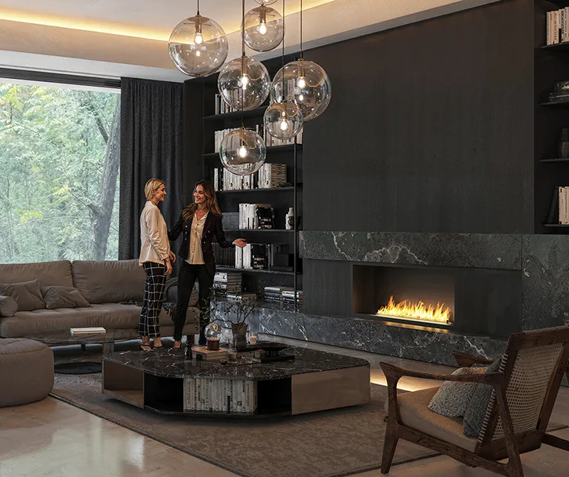 Biokominek automatyczny Infire Etronic Inside Basic 1400