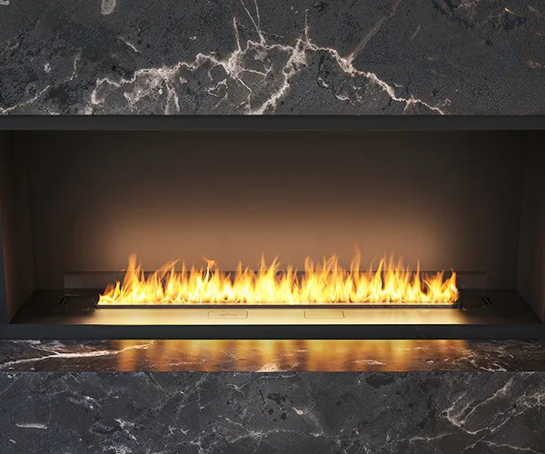 INFIRE ETRONIC INSIDE BASIC 1400 - biokominek automatyczny do zabudowy w ścianie