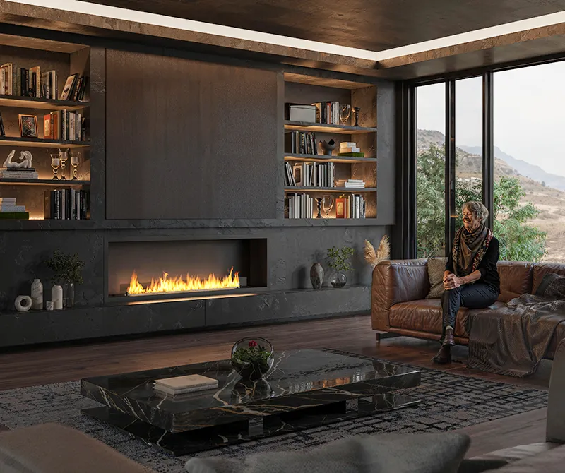 Biokominek automatyczny Infire Etronic Inside Basic 1800