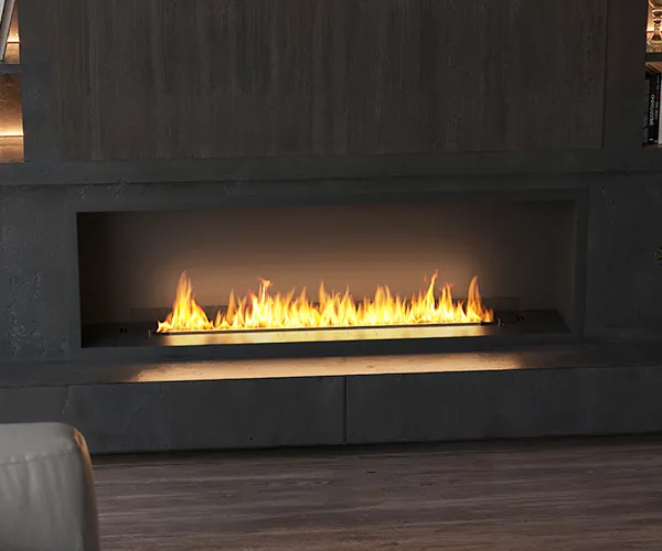 INFIRE ETRONIC INSIDE BASIC 1800 - biokominek automatyczny do zabudowy w ścianie