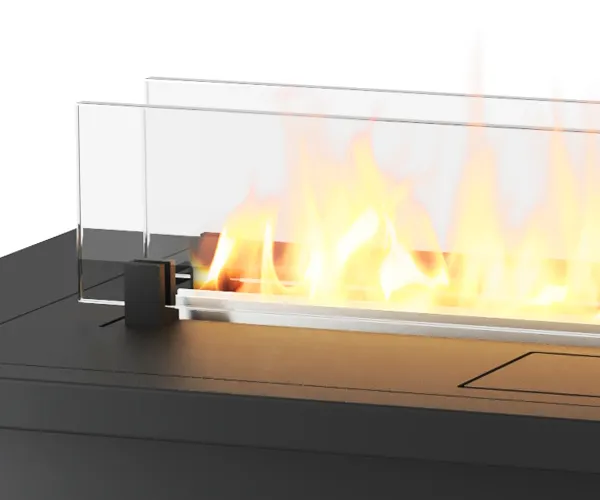 INFIRE ETRONIC BURNER - szyby ochronne OptiWhite