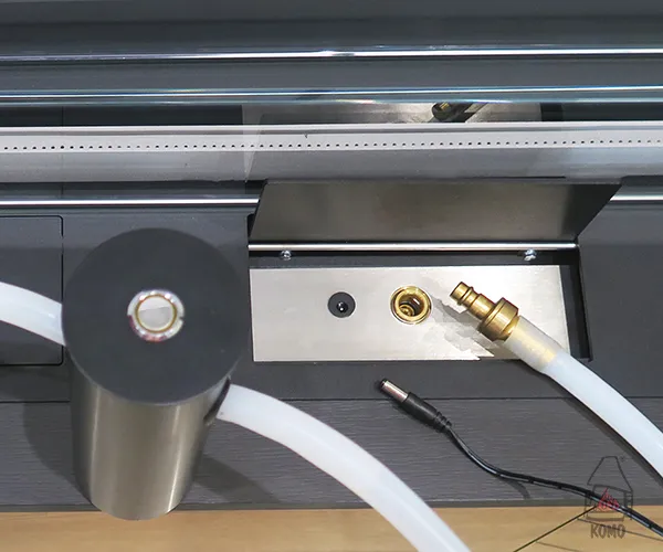 Automatyczne tankowanie paliwa w biokominku INFIRE ETRONIC