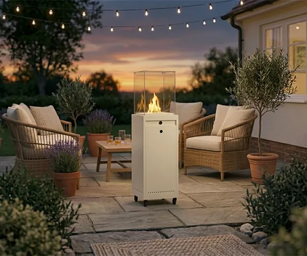 Ogrzewacz gazowy Infire INSTAND GAS 130 kremowy