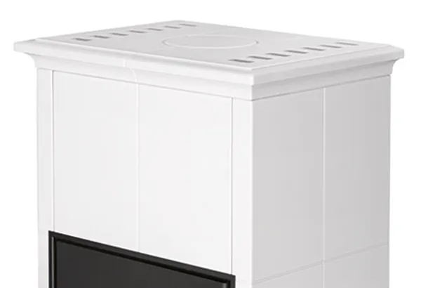 Kafe białe w piecu Romotop Gremio 5