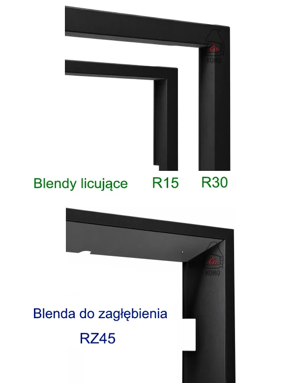 Blendy wykończeniowe Unico DRAGON 8 MINI