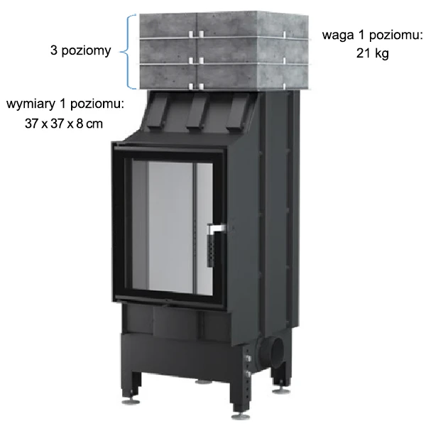 Moduły termoakumulacyjne Unico Dragon 8