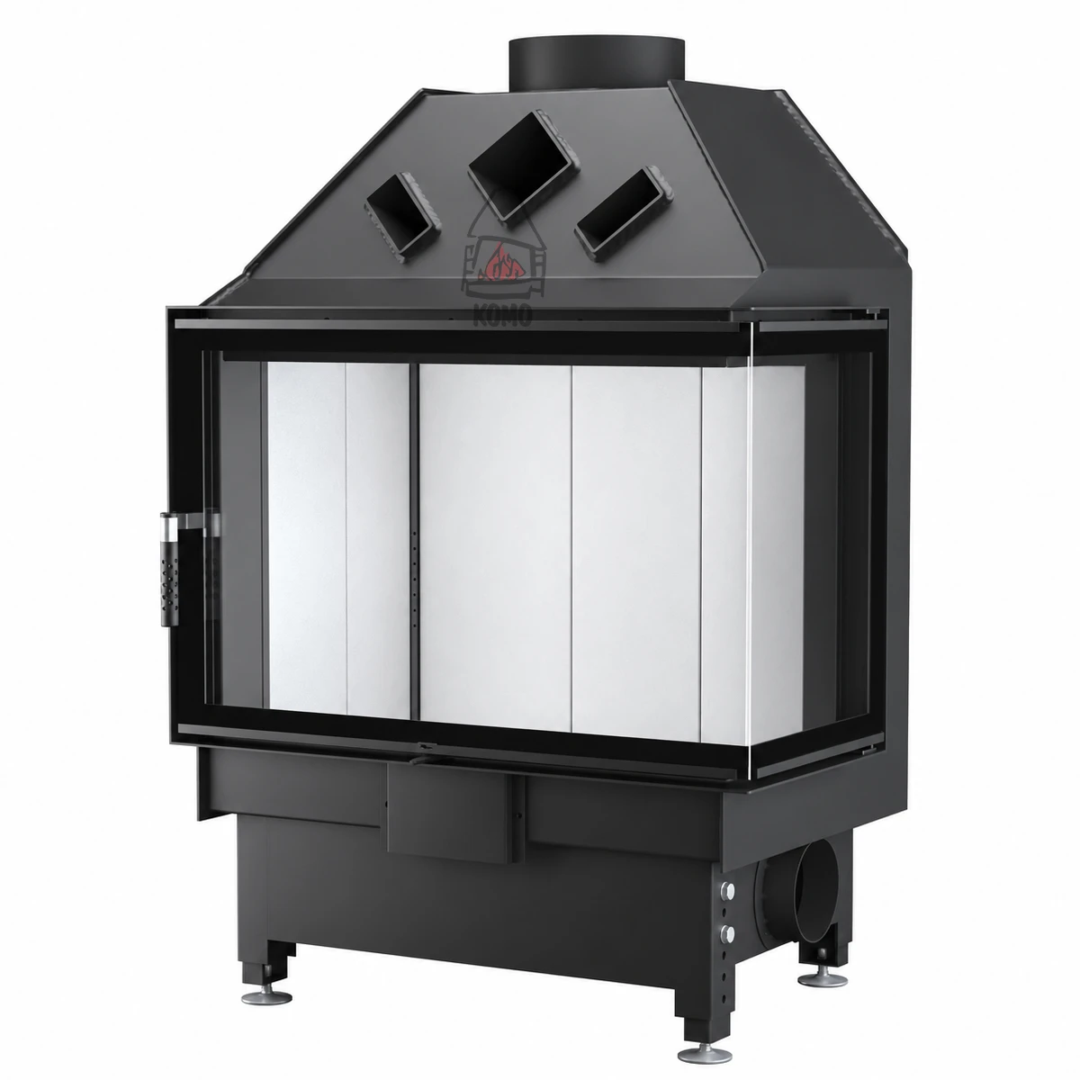 Wkład stalowy narożny Unico DRAGON 4B XL Standard Prawy