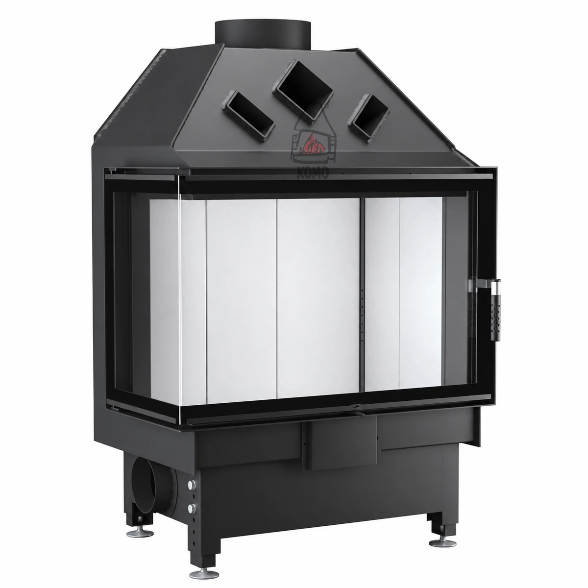Wkład stalowy narożny Unico DRAGON 4B XL Standard Lewy